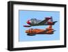 An Mb-326E of the Italian Air Force Flies Alongside a Jet Provost T3A-Stocktrek Images-Framed Photographic Print