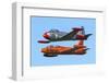 An Mb-326E of the Italian Air Force Flies Alongside a Jet Provost T3A-Stocktrek Images-Framed Photographic Print