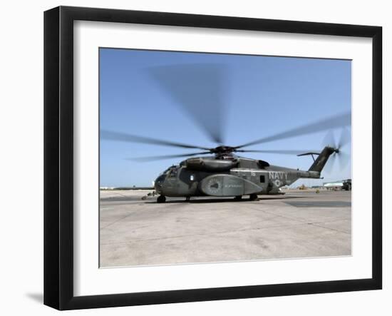 An MH-53E Sea Dragon Helicopter-Stocktrek Images-Framed Photographic Print