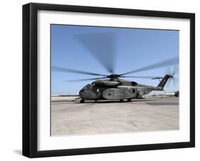 An MH-53E Sea Dragon Helicopter-Stocktrek Images-Framed Photographic Print