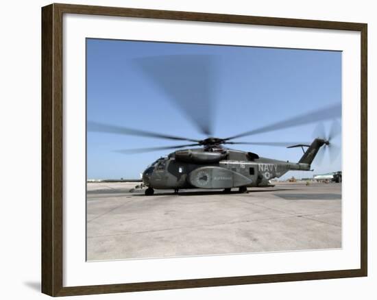 An MH-53E Sea Dragon Helicopter-Stocktrek Images-Framed Photographic Print