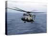 An MH-53E Sea Dragon in Flight Over the Pacific Ocean-Stocktrek Images-Stretched Canvas