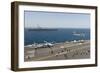 An Mh-60R Sea Hawk Helicopter Launches from USS Harry S. Truman-null-Framed Photographic Print