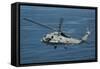 An Mh-60R Sea Hawk Maneuvers over the South China Sea-null-Framed Stretched Canvas