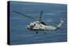An Mh-60R Sea Hawk Maneuvers over the South China Sea-null-Stretched Canvas