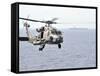 An MH-60R Seahawk Helicopter in Flight over the Pacific Ocean-Stocktrek Images-Framed Stretched Canvas