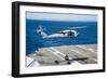 An Mh-60S Sea Hawk Delivers Supplies onto the Flight Deck of USS George Washington-null-Framed Photographic Print