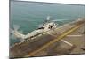 An Mh-60S Sea Hawk Lands on the Flight Deck of USS Bonhomme Richard-null-Mounted Photographic Print