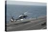 An Mh-60S Sea Hawk Lands on the Flight Deck of USS Nimitz-null-Stretched Canvas