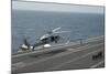 An Mh-60S Sea Hawk Lands on the Flight Deck of USS Nimitz-null-Mounted Photographic Print