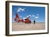 An Mh-65C Dolphin Helicopter of the U.S. Coast Guard-null-Framed Photographic Print