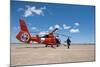 An Mh-65C Dolphin Helicopter of the U.S. Coast Guard-null-Mounted Photographic Print