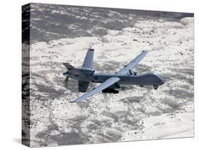 An MQ-9 Reaper Flies a Training Mission Over Southern New Mexico-Stocktrek Images-Stretched Canvas