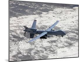 An MQ-9 Reaper Flies a Training Mission Over Southern New Mexico-Stocktrek Images-Mounted Photographic Print