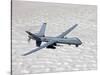 An MQ-9 Reaper Flies a Training Mission Over Southern New Mexico-Stocktrek Images-Stretched Canvas