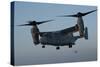 An MV-22 Osprey Prepares to Land on the Flight Deck of USS Anchorage-null-Stretched Canvas