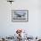 An MV-22 Osprey Takes Off from the Amphibious Assault Ship USS Kearsarge-null-Framed Photographic Print displayed on a wall