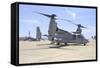 An MV-22 Osprey Taxiing at Marine Corps Air Station Miramar-null-Framed Stretched Canvas