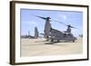 An MV-22 Osprey Taxiing at Marine Corps Air Station Miramar-null-Framed Photographic Print