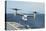 An MV-22B Osprey Lands Aboard the Amphibious Assault Ship USS Wasp-null-Stretched Canvas