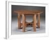 An Oak Hexagonal Library Table, Circa 1912-Dirk Van Erp-Framed Giclee Print