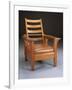 An Oak Morris Chair, Model 4124, 1912-null-Framed Giclee Print