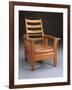 An Oak Morris Chair, Model 4124, 1912-null-Framed Giclee Print