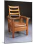 An Oak Morris Chair, Model 4124, 1912-null-Mounted Giclee Print