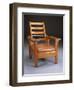 An Oak Morris Chair, Model 4124, 1912-null-Framed Giclee Print