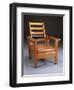 An Oak Morris Chair, Model 4124, 1912-null-Framed Giclee Print