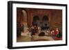 An Oath of Allegiance in the Hall of the Abencerrajes, Alhambra, Granada, 1879-Filippo Baratti-Framed Giclee Print