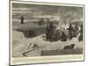 An Object-Lesson in Winter Campaigning, a Bivouac in the Snow of German Infantry-Robert Barnes-Mounted Giclee Print