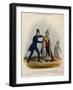 An Observant Policeman Apprehends a Pickpocket-Henry Heath-Framed Art Print