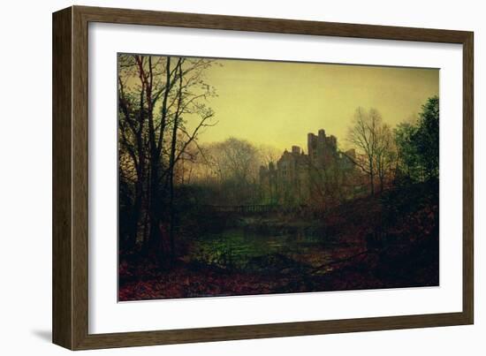 An October Afterglow, 1871-Grimshaw-Framed Giclee Print