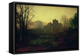 An October Afterglow, 1871-Grimshaw-Framed Stretched Canvas