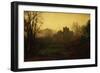 An October Afterglow-John Atkinson Grimshaw-Framed Giclee Print