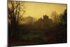 An October Afterglow-John Atkinson Grimshaw-Mounted Giclee Print