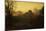 An October Afterglow-John Atkinson Grimshaw-Mounted Giclee Print