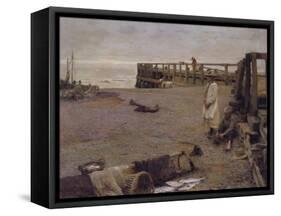 An October Morning, 1885-Walter Frederick Osborne-Framed Stretched Canvas
