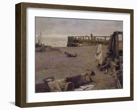 An October Morning, 1885-Walter Frederick Osborne-Framed Giclee Print