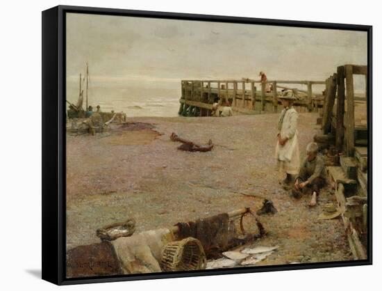 An October Morning, 1885-Walter Frederick Osborne-Framed Stretched Canvas