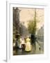 An October Morning in Amsterdam, C1895-Hans Hermann-Framed Giclee Print