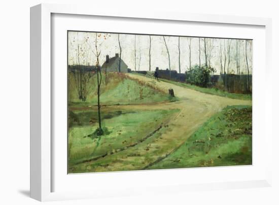 An October Morning-William Stott-Framed Giclee Print