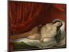 An Odalisque in Red Interior, Early 19th C-Natale Schiavoni-Mounted Giclee Print