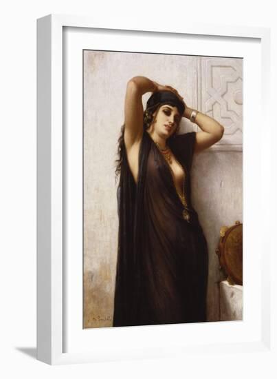 An Odalisque-Charles Landelle-Framed Giclee Print