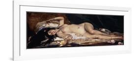 An Odalisque-Ferdinand Roybet-Framed Premium Giclee Print