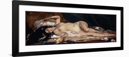 An Odalisque-Ferdinand Roybet-Framed Premium Giclee Print