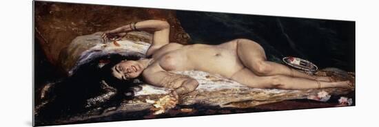 An Odalisque-Ferdinand Roybet-Mounted Premium Giclee Print