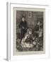 An Odd Couple, Vera and Her Dolls-Henry Woods-Framed Giclee Print