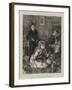 An Odd Couple, Vera and Her Dolls-Henry Woods-Framed Giclee Print